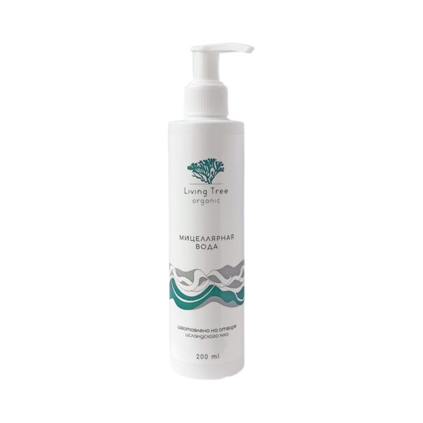 Мицеллярная вода Исландский Мох 200 мл (Living Tree-Живое Дерево)