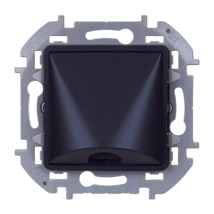 Вывод кабеля IP21 с зажимом для крепления - антрацит Inspiria Legrand