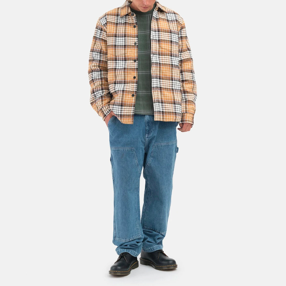 Рубашки Stussy FW21 Quilted Lined Plaid Shirt, 1110190