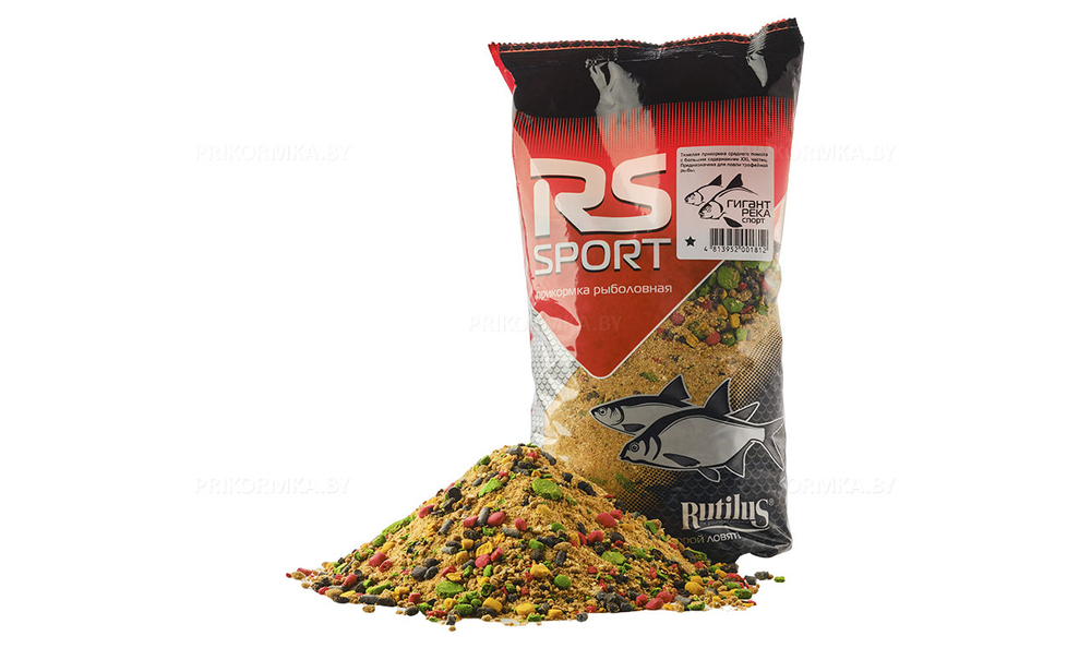 Прикормка RS Sport Гигант спорт река (жёлтая) 1кг
