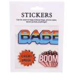 Наклейки декоративные в наборе 15*11см «Stickers» BCP-005