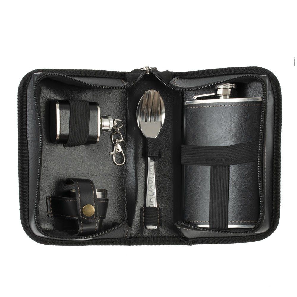 GAEM Набор с фляжкой 220 мл, 6 в 1, L12 W7 H18,5 см