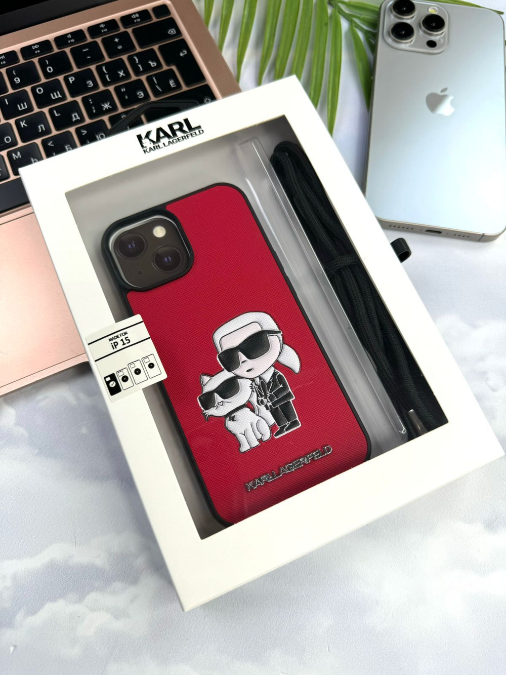 Чехол для iPhone CatK Red