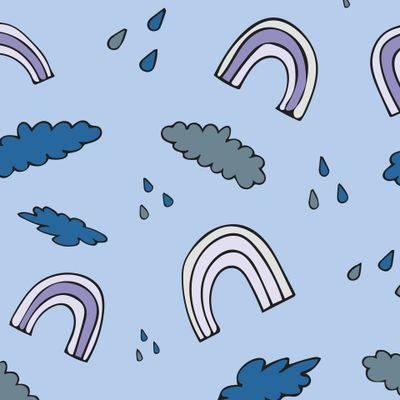 Радуга и дождик