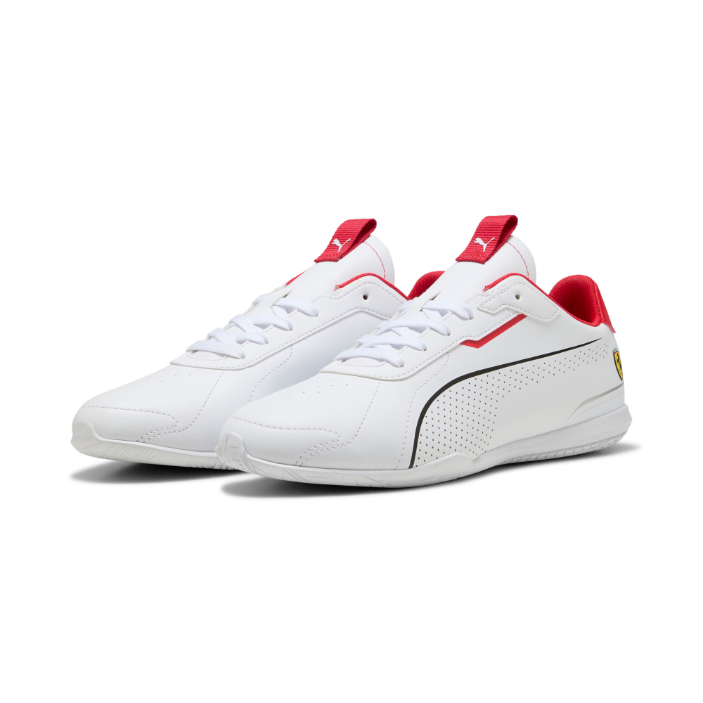 PUMA X SCUDERIA FERRARI КРОССОВКИ УНИСЕКС NEO CAT 3.0, БЕЛЫЙ