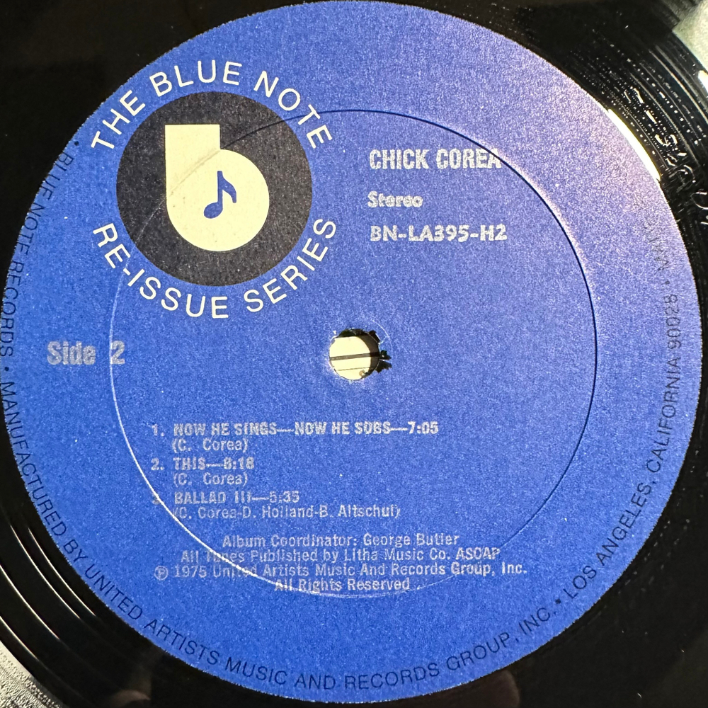 Chick Corea - Chick Corea 2LP (США 1975г.)