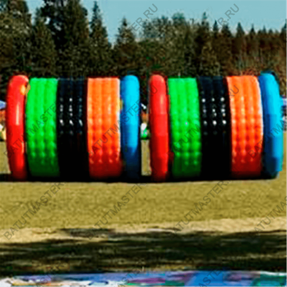 Беличье колесо «Разноцветный» ПВХ, 1,8×1,1×1,8 м