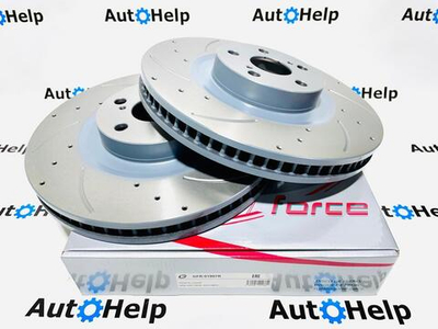 Диск тормозной перфорированный G-Brake GFR-20028R передний правый 315mm