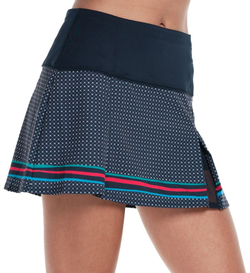 Теннисная юбка Lucky in Love Keepin It Rio Long Coast Rider Skirt - midnight