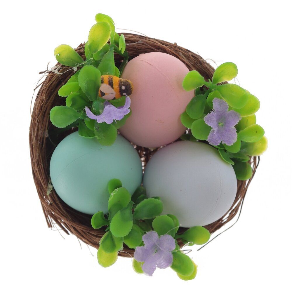 GAEM Изделие декоративное "Гнездо пасхальное" (блок 6шт), L7 W7 H6 см