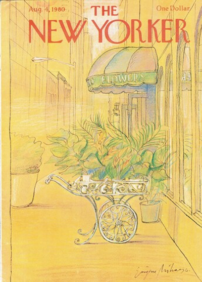 Журнал The New Yorker 04-08-1980, обложка