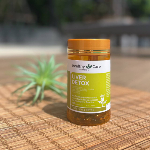 Профилактический комплекс для очищения печени Ливер Детокс Liver Detox Healthy Care Australia