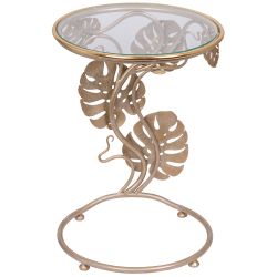 Столик приставной Monstera Deliciosa (Монстера) Айвори