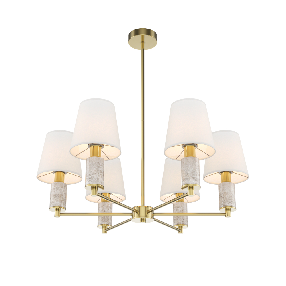 Люстра на штанге Maytoni Lira MOD483PL-06BS