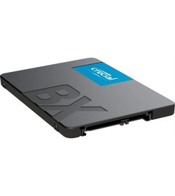 Crucial SSD Disk BX500 500GB SATA 2.5” 7mm (with 9.5mm adapter) SSD, 1 year