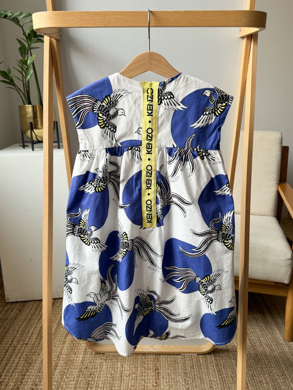 Хлопковое платье Kenzo, 104