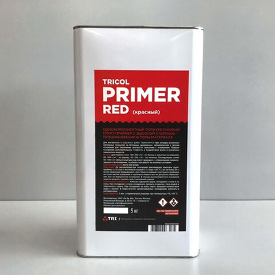 Грунтовка под клей TRICOL Primer Red красный  5л