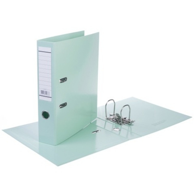 Папка-регистратор с арочным мех. Hatber NEWtone Pastel, A4, кор. 70 мм, зелёный, 1 шт