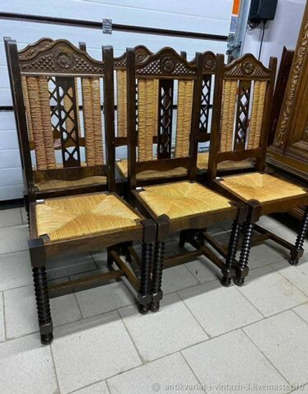 Комплект старинные стулья 6 шт