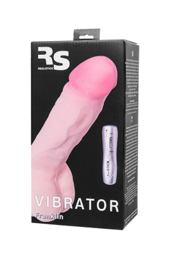 Реалистичный вибратор RealStick Elite Franklin, TPR, телесный, 24 см