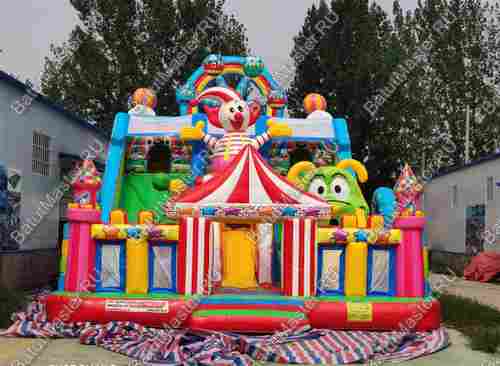 Коммерческий надувной батут "Парк развлечений 2" 12*7*7 м