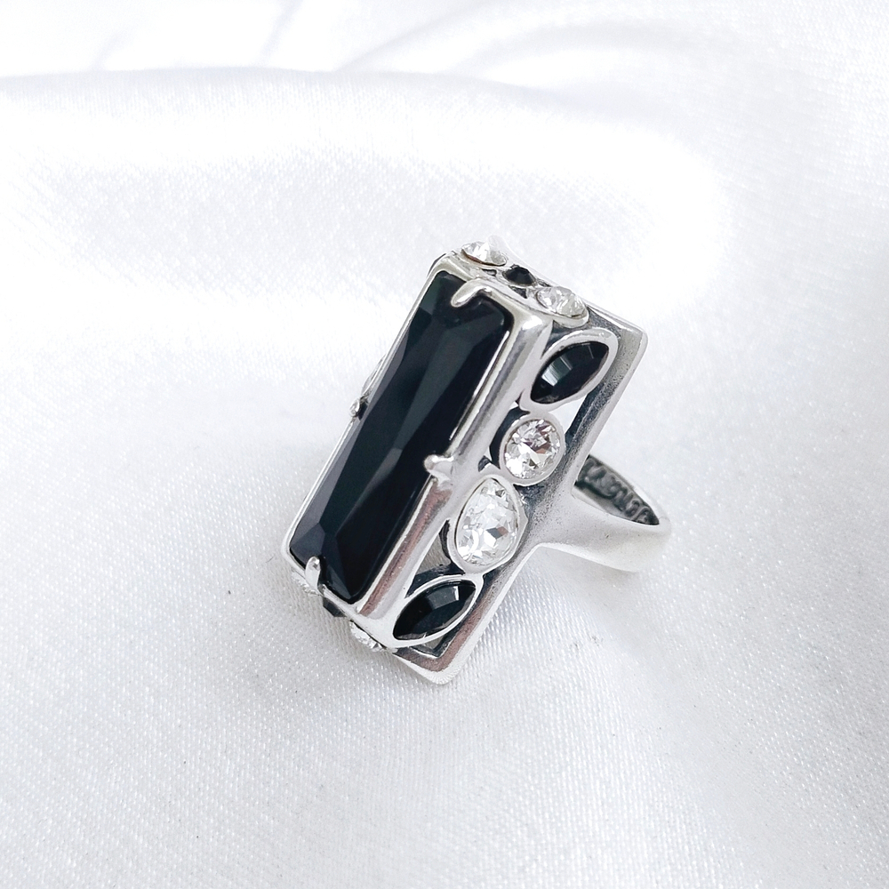 "Донизети" кольцо в серебряном покрытии из коллекции "Террацио" от Jenavi