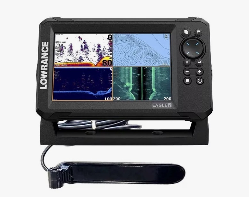 Эхолот Lowrance Eagle 7 с датчиком TripleShot HD