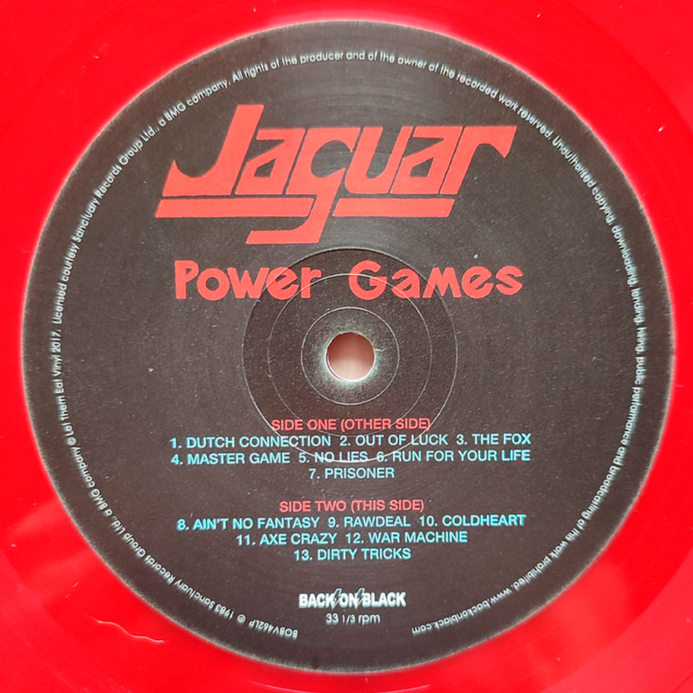 Jaguar / Power Games (Coloured Vinyl)(LP)