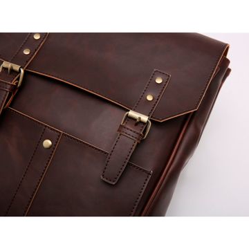 Рюкзак из экокожи Коян. Коричневый
