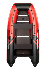 YACHTMAN-320 СК (Яхтман) красный-черный (лодка ПВХ под мотор с усилением)