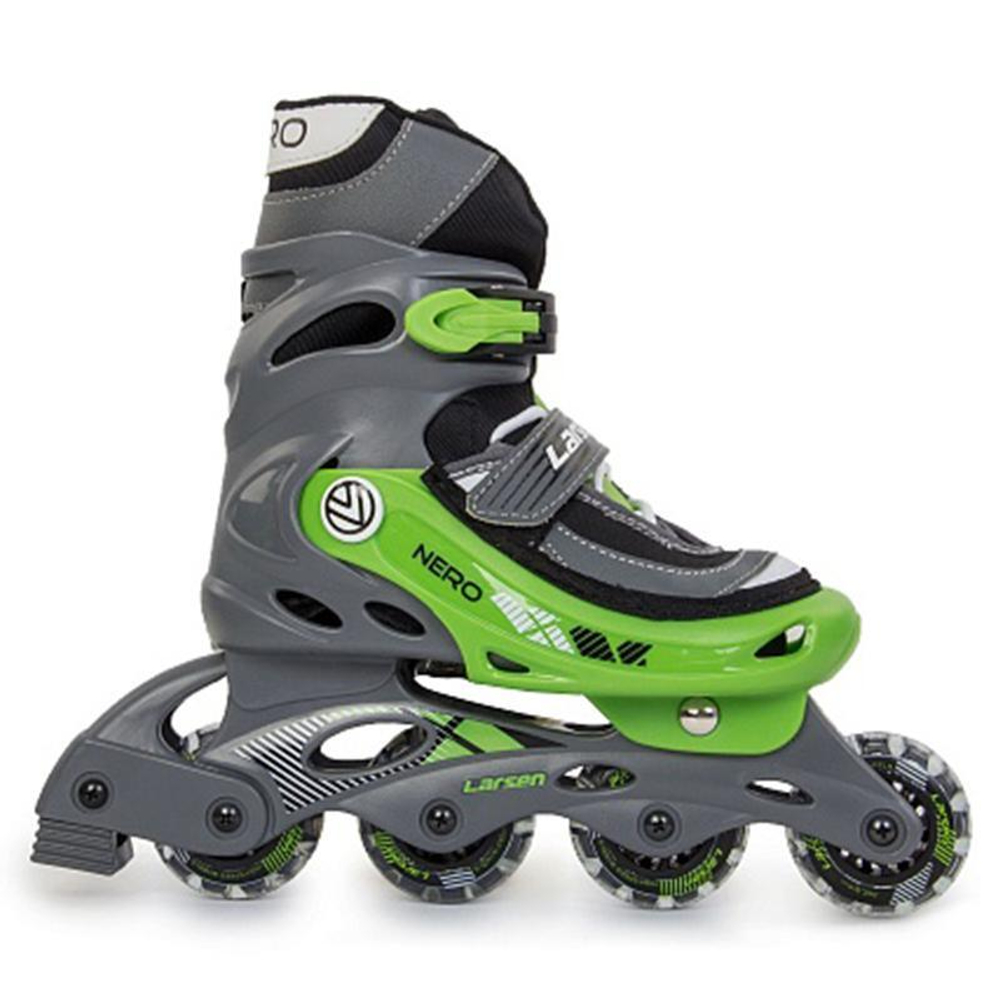 Ролики раздвижные Larsen Nero