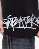 Купить Футболка Anteater 452 Big Grey Tag черная Футболка Anteater 452 Big Grey Tag черная