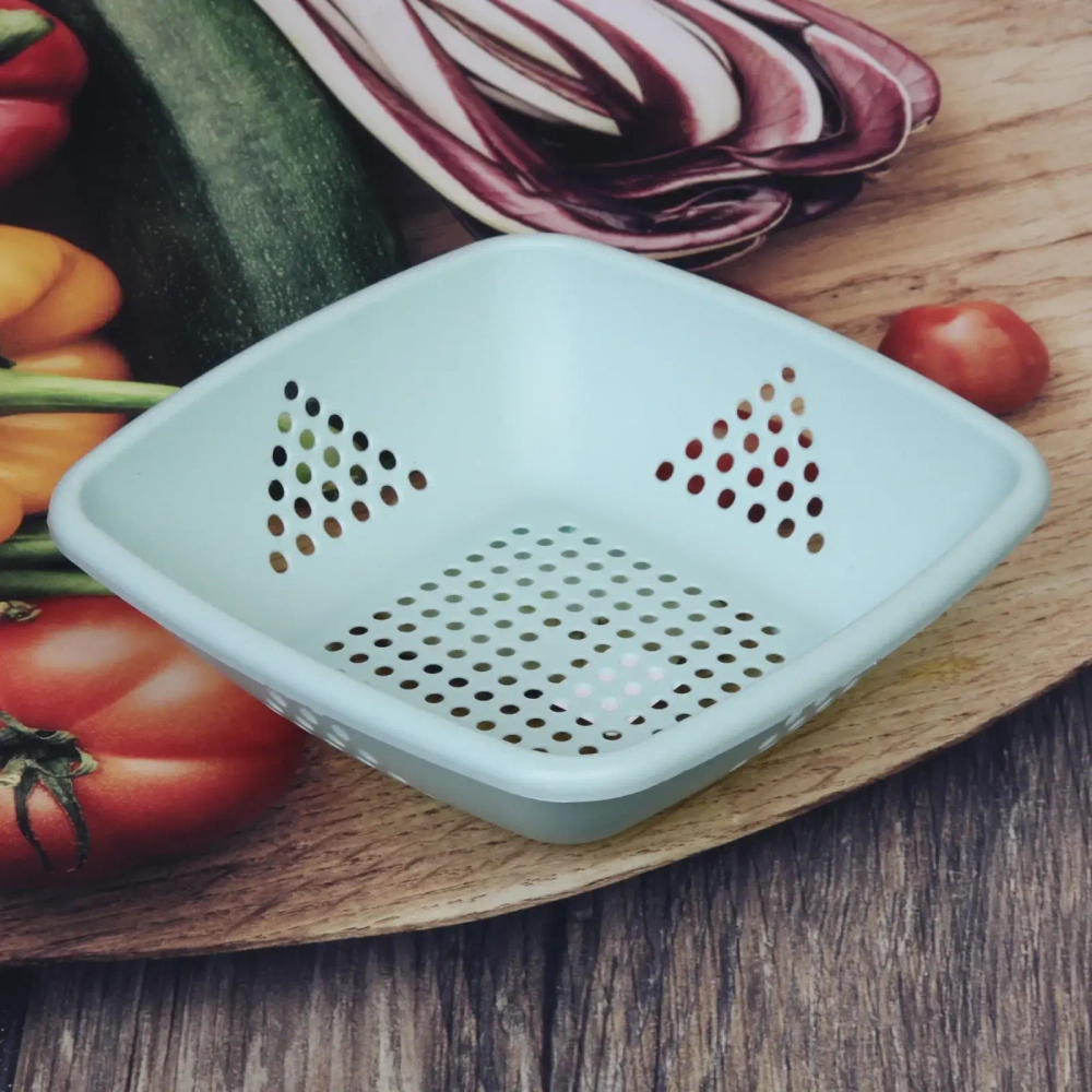 Фруктомойка пластиковая «Зефир» 26*26*8см