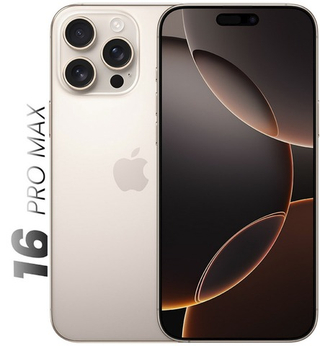 Смартфон Apple iPhone 16 Pro Max 256 ГБ («Пустынный титан» | Desert Titanium)