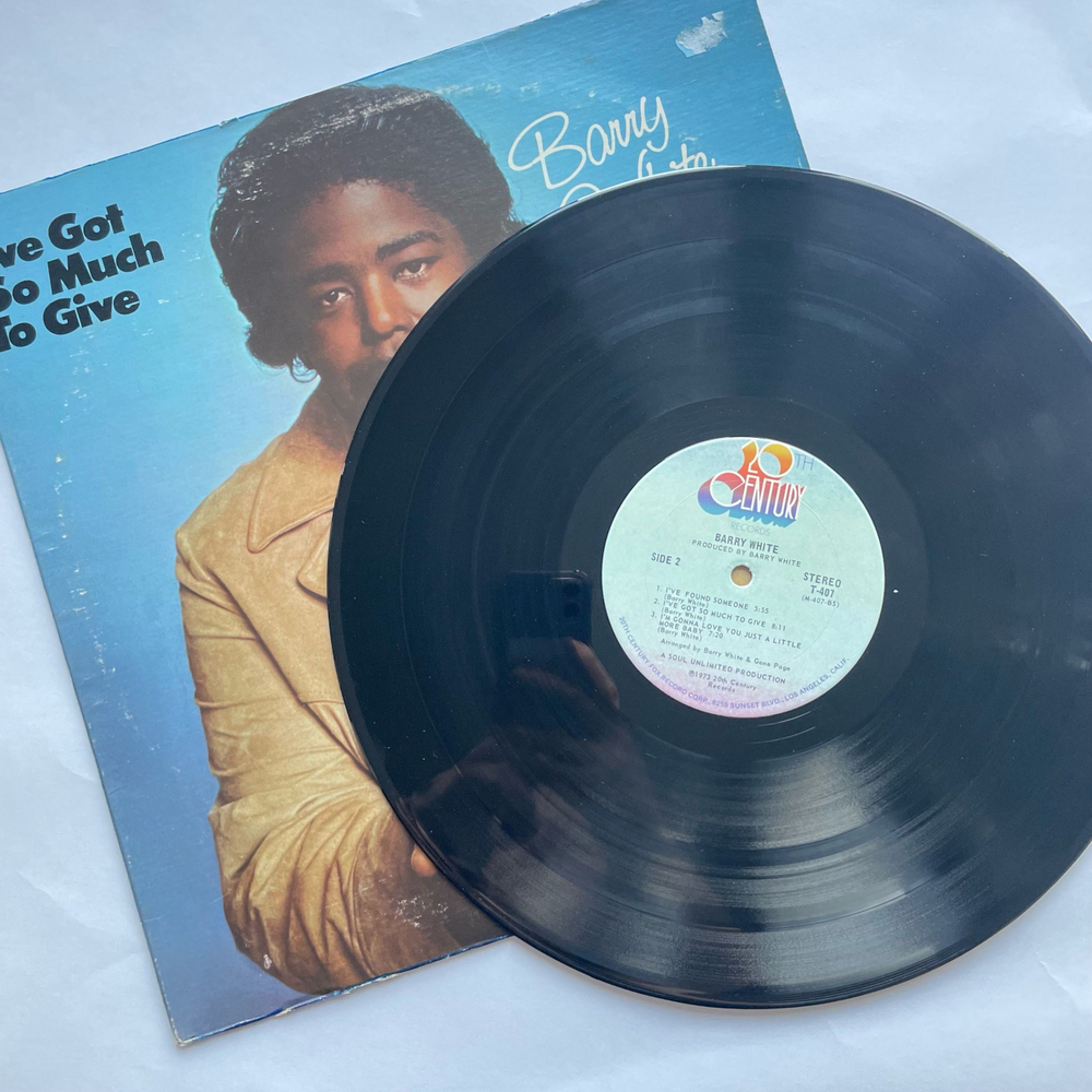 Винтажная виниловая пластинка LP Barry White I've Got So Much To Give (США 1973)