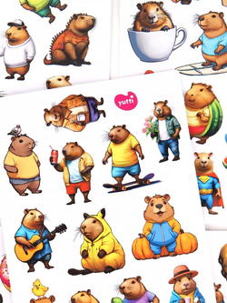 Наклейки детские на телефон мышки