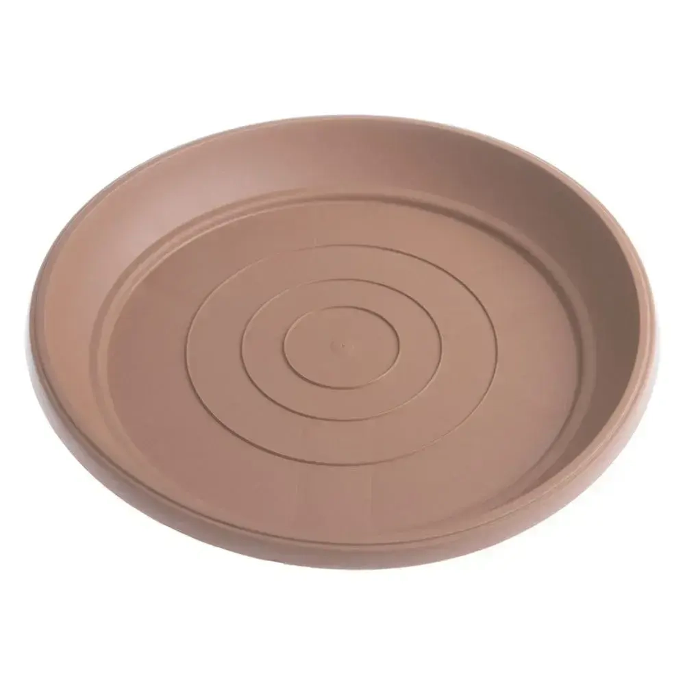 ПОДДОН ДЛЯ ЦВЕТОЧНОГО ГОРШКА FULYA 25л(Темно-бежевый) (комплект 5 шт)