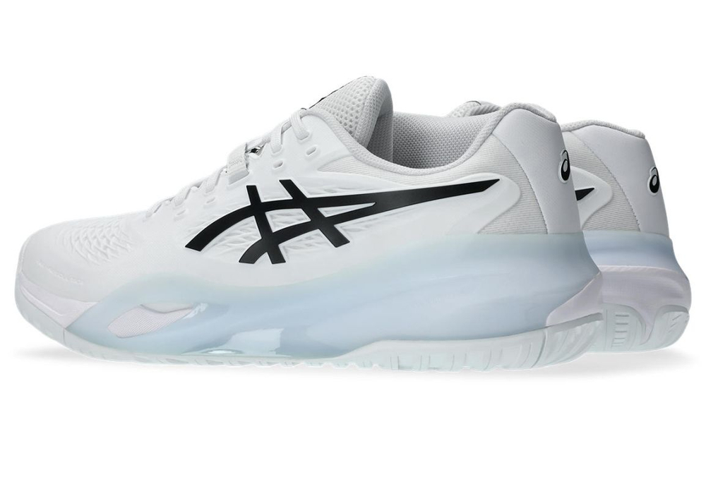Мужские кроссовки теннисные Asics Gel-Resolution X Wide - white/black