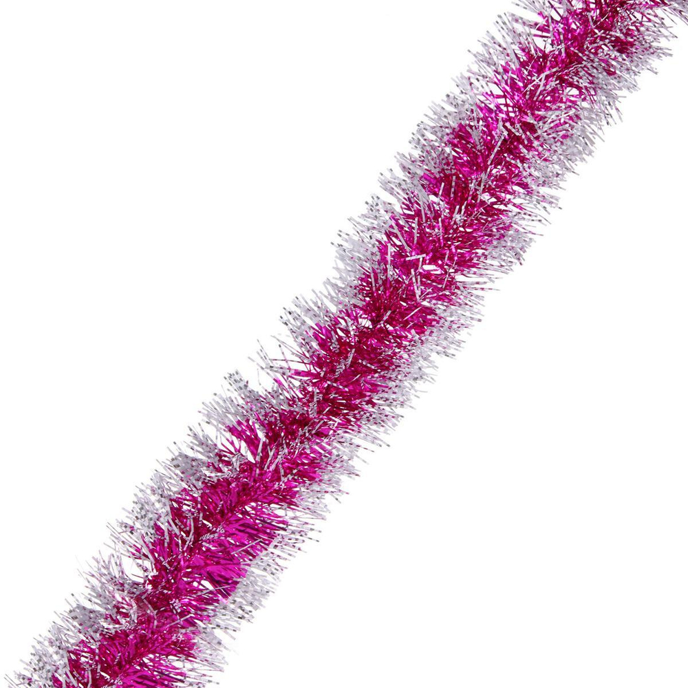 Мишура "Восточный шик" 2 м 9см. Сиреневый (Серпантин)