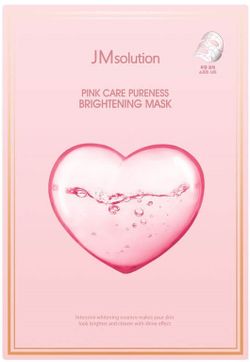 JM SOLUTION Тканевая маска Pink Care Pureness Mask 30 ml