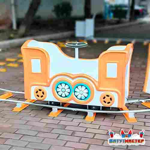 Аттракцион рельсовый для детей «Императорский состав», 4 кабинки, 8 мест