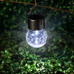 Светильник уличный ЭРА ERASF22-32 подвесной Лампочка на солнечной батарее | Садовые декоративные светильники