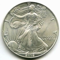 1 доллар 2002 год США AU