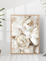 Набор постеров 30х40 белые пионы ТТН 246259128