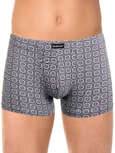 Мужские трусы-боксеры с принтом (Размер: XXXL) (Цвет: серый)