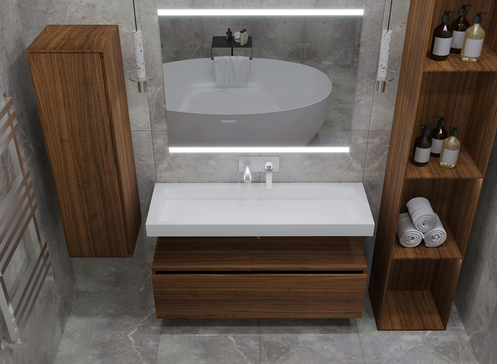 Boheme Столешница моноблок FLAT 100см