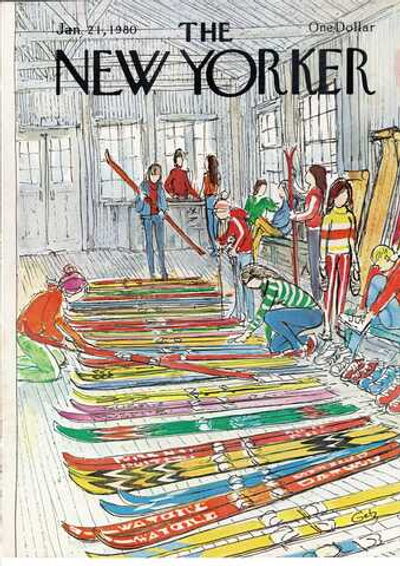 Журнал The New Yorker 21-01-1980, обложка