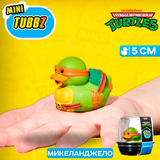 Фигурка-утка Tubbz Черепашки-ниндзя Микеланджело (Mini)