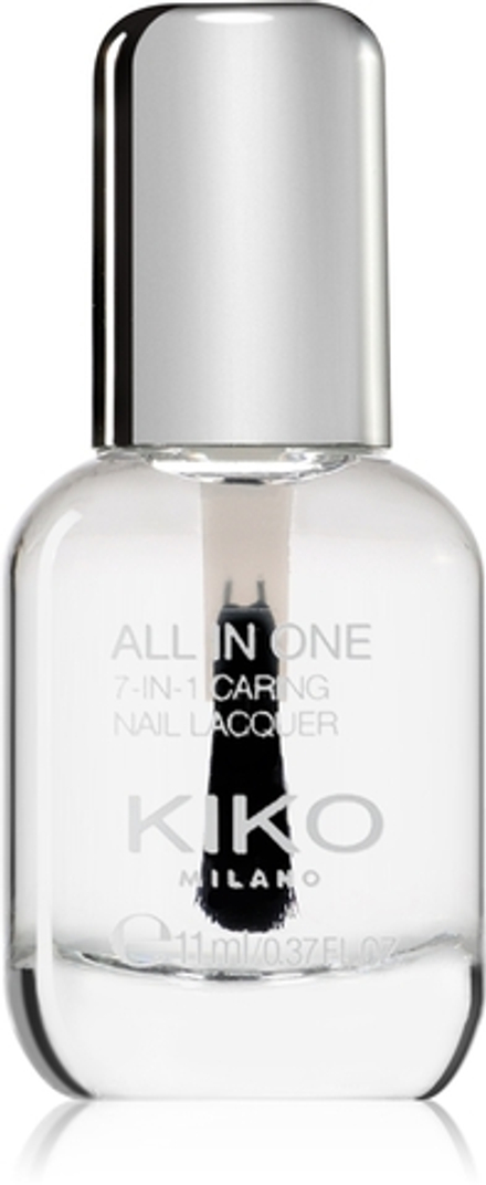 KIKO Milano All In One - Базовый и верхний лак для ногтей 7 в 1, 11 ml