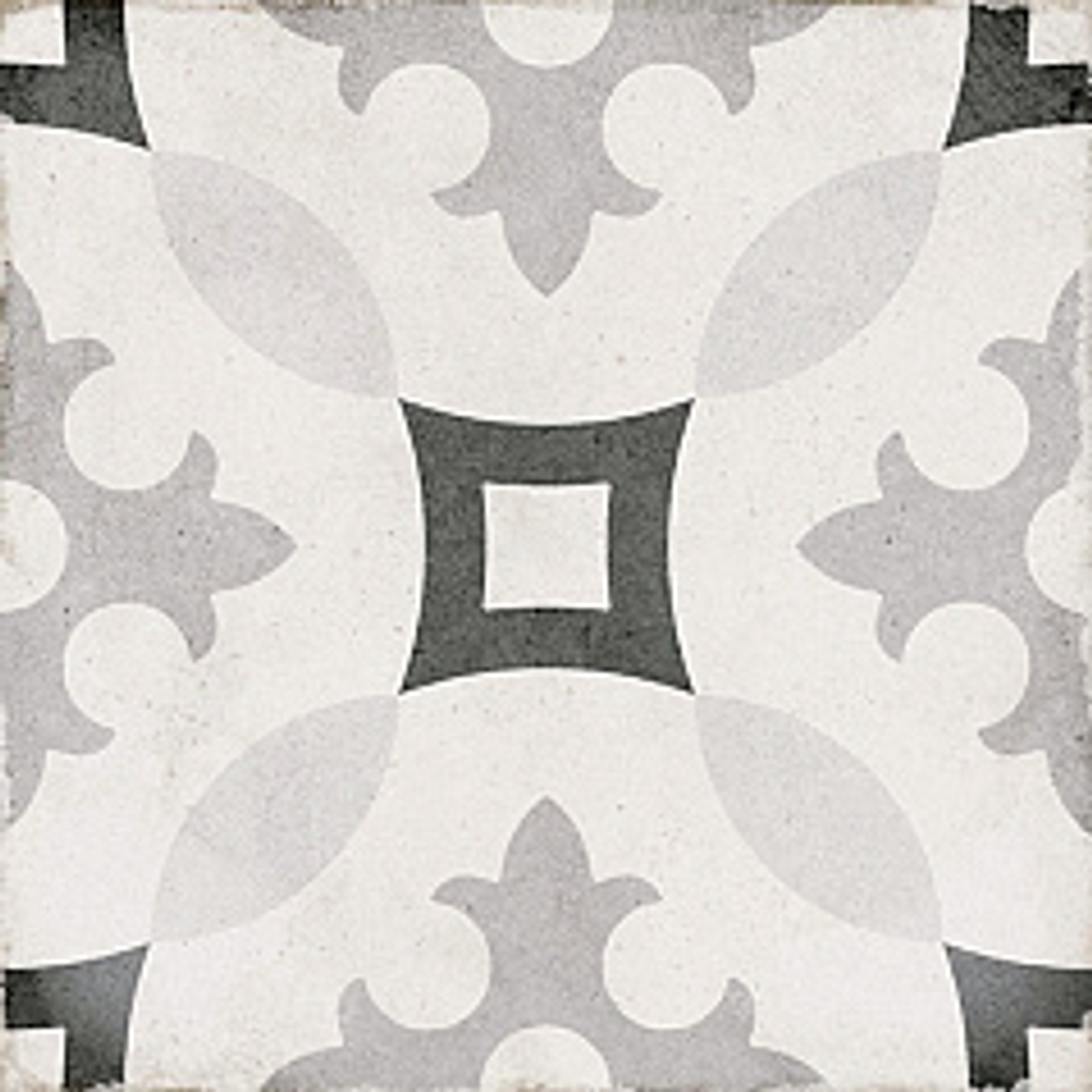 Керамогранит ART NOUVEAU Karlsplatz Grey 20х20/ЭКИПЕ АР НУВО Карлсплатс Грэй 20х20